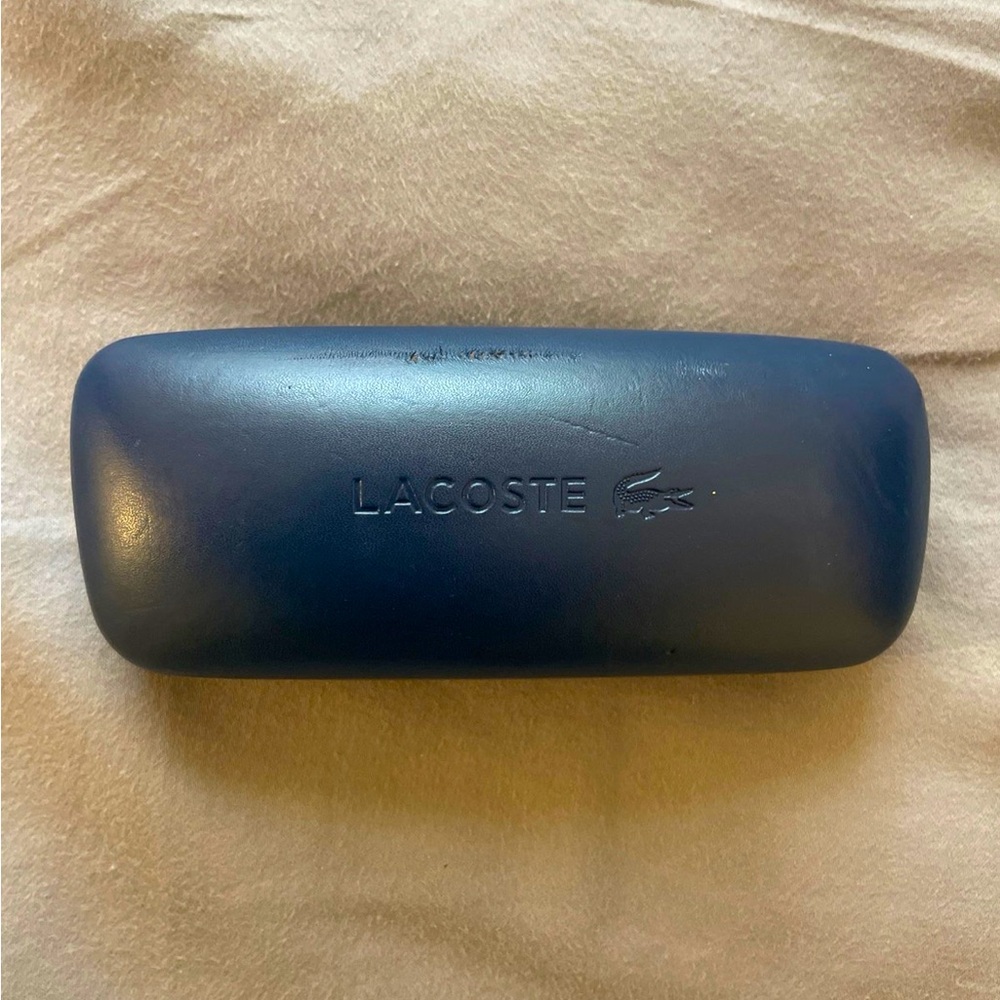 Lacoste glasses case